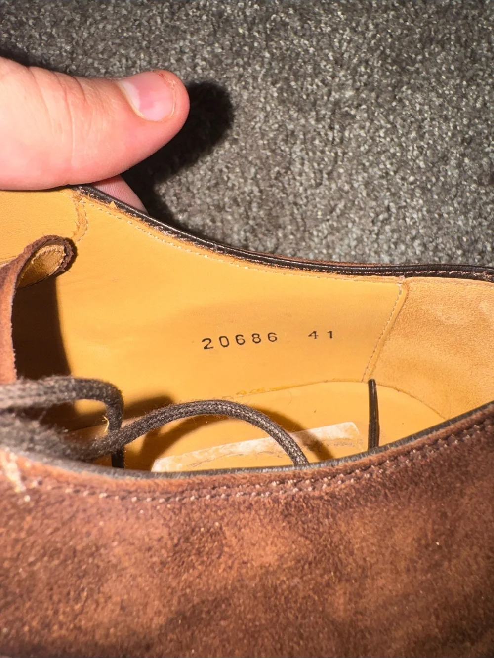 Magnanni Brown Suede Oxford